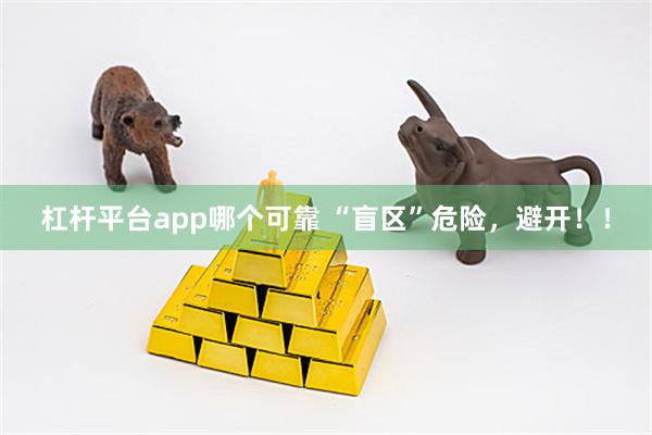 杠杆平台app哪个可靠 “盲区”危险，避开！！